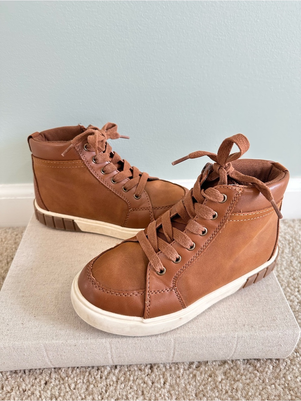 Sonoma Kids Brown High-Top Sneaker Boots